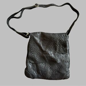 MAXON ITALY Napa Texas Nero Crossbody Bag